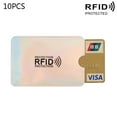 thumbnail image 6 of 10pcs RFID Credit ID Card Sleeve Protector Blocking Safety Shield Anti Theft, 6 of 9