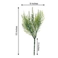 thumbnail image 3 of Efavormart 2 Bushes | 15" Sagebrush Faux Fern Stems, Artificial Plants Greenery Decor - Frosted Green, 3 of 10
