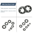 thumbnail image 4 of Uxcell 260 Pcs Internal Tooth Washers Set, 7 Sizes M3/M4/M5/M6/M8/M10/M12 Quick Star Locking Washers, 65Mn Steel, 4 of 6