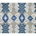 thumbnail image 4 of oneOone Cotton Flex Fabric Diamond & Swirl Ikat Decor Fabric Printed BTY 40 Inch Wide, 4 of 4