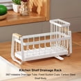 thumbnail image 2 of Soporte para esponja de de cocina, escurridor de jabón, de encimera multifuncional, organizador para decoración del hogar C, 2 of 7