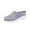 Gray, variant on Women's Orthopedic Arch Support Wide Width Mule Slip On Walking Shoes Breathable Knit Mesh Backless Cushioned Non-Slip House Shoes for All Day Standing Indoor Outdoor Casual Wear