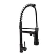 thumbnail image 4 of Matte Black Kitchen Faucet, Single Handle Control for Effortless Temperature Adjustment, Dual Function Water Modes Stream & Spray, Easy Installation, 4 of 5