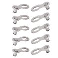 thumbnail image 2 of Bike Chain Quick Release Buckle CANSUCC 5 Pair/set Bicycle Chain Link Connector Joints Durable Bike Chain Quick Release Buckle, 2 of 8