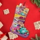 thumbnail image 4 of Abby Hatcher Tema: Calcetines de Navidad, fino lino blanco para colgar en escaleras y chimenea, decoración navideña para el hogar, regalo de Navidad. 45cm × 32cm, 4 of 5
