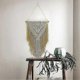 thumbnail image 4 of Cotton Wall Decoration Macrame Wall Hanging Tapestry Hand Woven Simple Boho Style for Room, 4 of 5