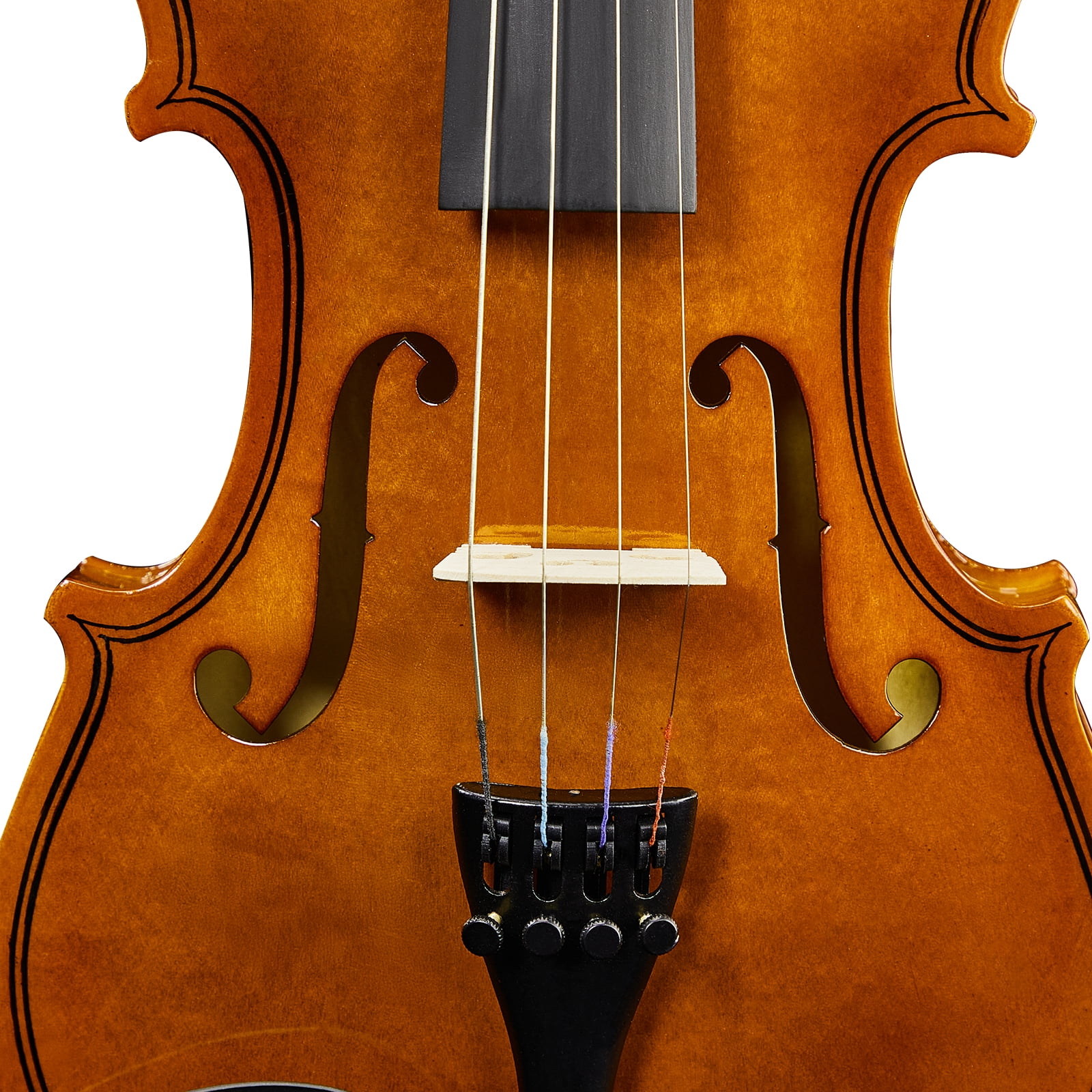 1/4 acoustic violin with Hard Case,Violin Bow,Shoulder Rest,Rosin,Extra Strings and Sourdine