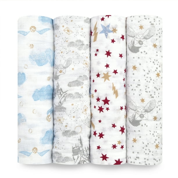 aden + anais classic swaddles harry potter 4pack