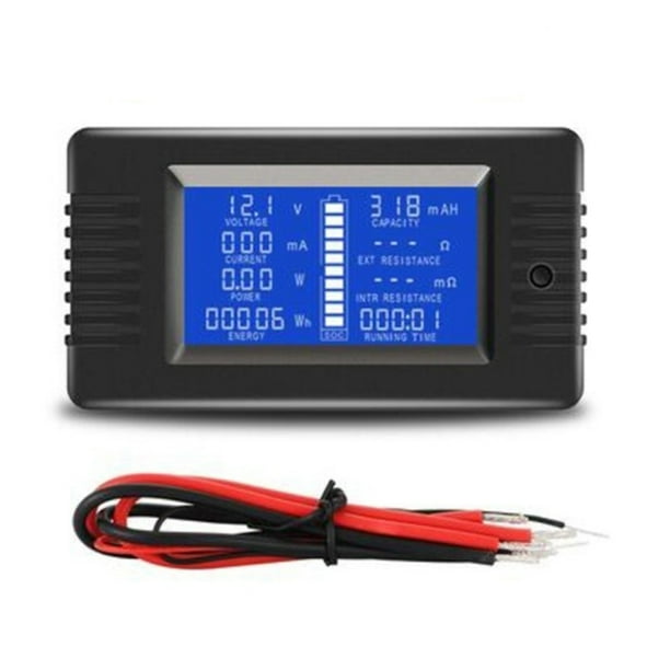 PZEM DC 0200V 10A Voltmeter Ammeter Car Battery Tester Capacity Resistance Electricity Voltage