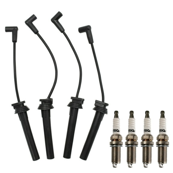 TRQ Ignition Kit Spark Plug & Wire Set For Chrysler Sebring L4 2.4L TKA01238