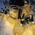thumbnail image 2 of LED string lights in pineapple shape, battery-operated, butterfly strings, 2 of 5