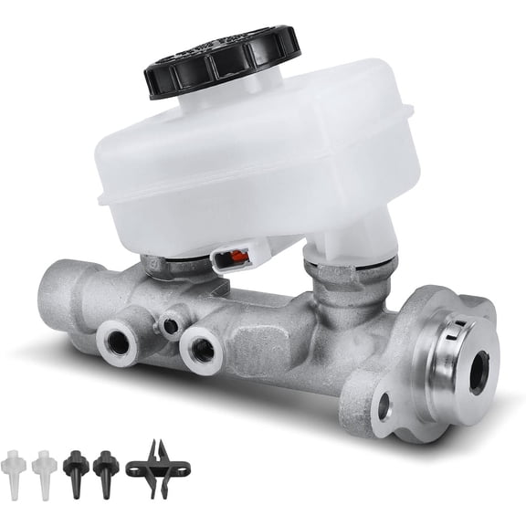 A-Premium Brake Master Cylinder with Reservoir and Sensor Compatible with Nissan and Infiniti Vehicles - Pathfinder 1996-2001, QX4 2001, RWD - Replace# 460100W003