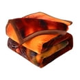 thumbnail image 2 of JML 3 Ply Reversible Fleece Comforter for Winter 85"x93" 8lbs Tiger, 2 of 5