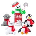 thumbnail image 1 of Latas coleccionables de Coca-Cola con forma de peluche de 5 pulgadas, 1 of 6