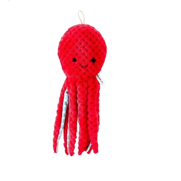 Juguete para Mascota Vibrant Life Pulpo Rojo 31 cm