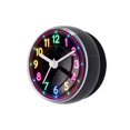 thumbnail image 1 of 2 pack Waterproof Bathroom Shower Clock with Large Suction Cup - Silent, Water Proof, Battery Operated Wall Clock for Toilet, Kitchen, Bedroom (Black,Battery not included), 1 of 5