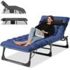 Dark Gray with 2 Sided Mattress & Pillow