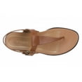 thumbnail image 3 of Vionic Women's Cora Toe Post Slingback Sandal Tan Brown 10W, 3 of 5