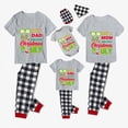 thumbnail image 3 of Pijamas familiares a juego de Navidad, conjuntos de pijamas grises Just Who Loves Christams In July, 3 of 3