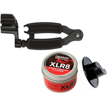 D'Addario Planet Waves Pro-Winder/Cutter & XLR8 String Lubricant/Cleaner