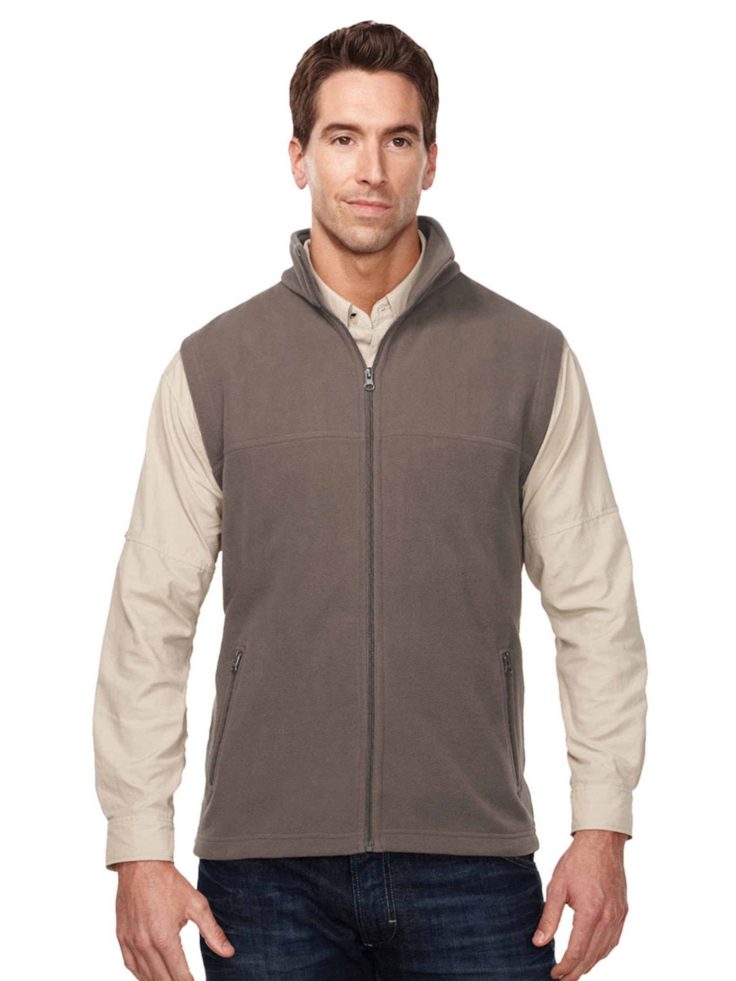 Front Pocket Fleece Vest - Walmart 
