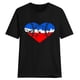 thumbnail image 4 of Blusa informal de manga corta con cuello redondo y estampado suelto de verano para mujer con estilo OAVQHLG3B Store  lin121212, 4 of 4