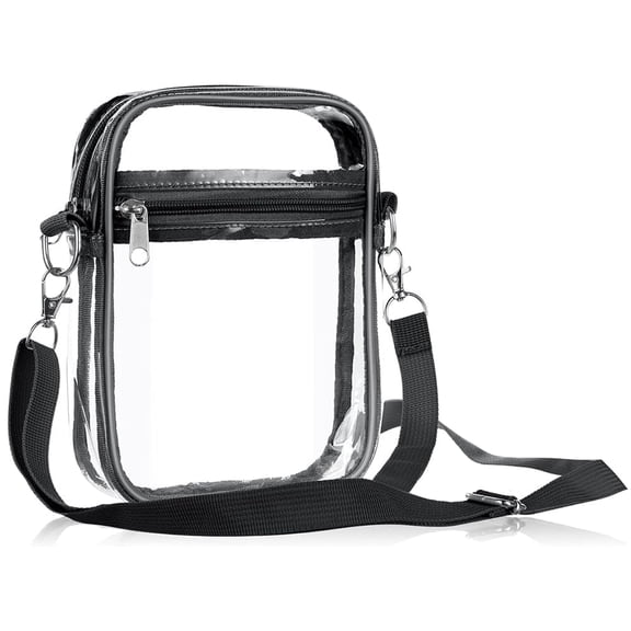 Youersen Clear Crossbody Bag for Men and Women, Stadium-Approved