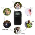thumbnail image 2 of Portable Rechargeable AM/FM Pocket Radio with LCD Digital Display & Stereo Speaker - Pocket-Sized for Travel, Outdoors, Home & Emergency Backup, 2 of 6