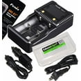 thumbnail image 1 of Fenix are-C1+ Plus Smart Digital Display Home/in-car Battery Charger with EdisonBright Battery Carry case, 1 of 2