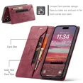 thumbnail image 3 of Retro wallet phone protective case, card holder bracket, built-in magnetic flip leather protective case, suitable for OPPO Realme 10 Pro Plus phone case, 3 of 5
