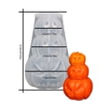 thumbnail image 4 of Molde Portavelas Calabaza 3D Silicona para Halloween Fiesta (tres Calabazas), 4 of 4