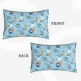 Balery Cute Animals Surfers Bedding Queen Pillow Cases Envelope