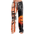 thumbnail image 4 of Halloween Pajamas Women Stretch Lounge Pants Comfy Pjs Sleep Bottoms Halloween Outfits, 4 of 6