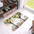 thumbnail image 3 of MKHERT Mysterious Forest with Stylized Trees Grass Flowers and Birds Doormat Rug Home Decor Floor Mat Bath Mat 23.6x15.7 inch, 3 of 3