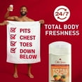 thumbnail image 6 of Old Spice Whole Body Aluminum Free Total Body Deodorant, Mandarin + Sandalwood Scent, 3 oz, 6 of 11