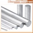 thumbnail image 3 of Uxcell Round Aluminum Rods, Aluminum Round Rod Solid Lathe Bar Stock for Industry Construction DIY Crafts 12m x 330mm 2, 3 of 5