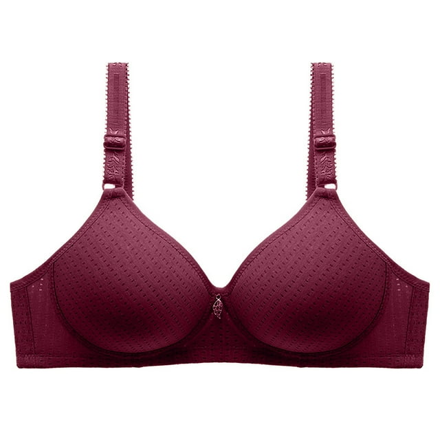 Timegard Bras for Women No Underwire Adjustable Strap Full Support Breathable Comfort Everyday Bras
