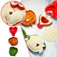 thumbnail image 1 of Boreal Craft Pot Pie Ricotta Ravioli Tamale Spatule Étaleur Lucare Tarte Réutilisable 3D Multifonction Mini Fabricant de Biscuits Raviolis pour Cuisson 3 Pcs, 1 of 7