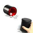 thumbnail image 2 of BNNG Luxury Leather Dice Cups Set - Velvet Lined Casino Style Gaming Shaker, Bar Poker Nightclub Tabletop Accessories for Poker Chips & Craps Game Tools, 2 of 9