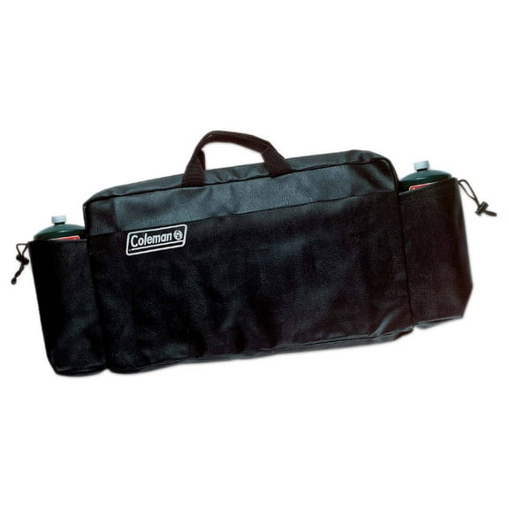 Coleman Large Stove Protective Cover & Carry Case, Fits Most Grills/Stoves, 2 Large Side Pockets for Fuel Cannisters