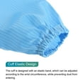 thumbnail image 3 of ESD Lab Coat Anti Static Clothing Science One Piece Clothes Elastic Cuff with Hat Hood Uniform Work (Blue, L), 3 of 6