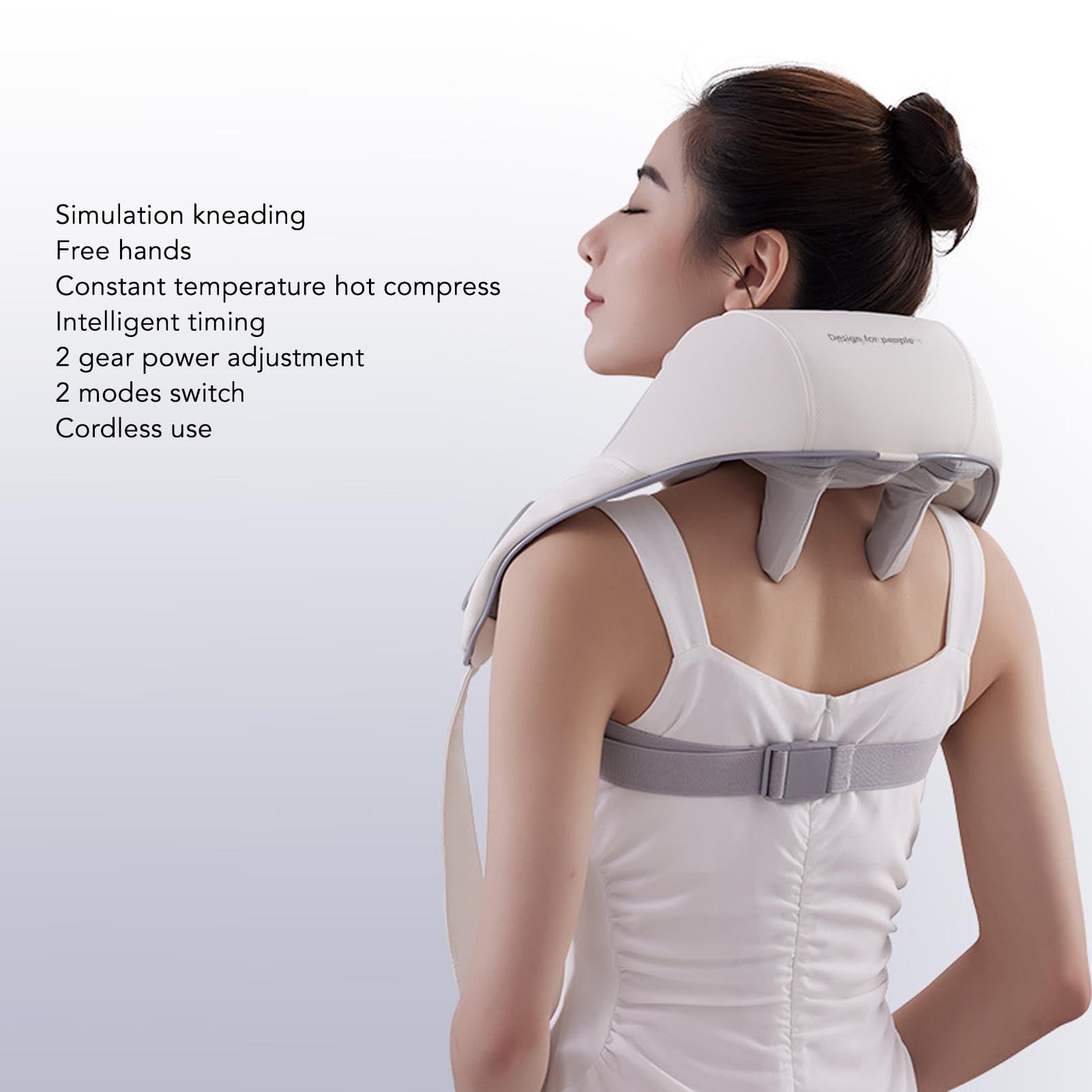 2023 Shiatsu Neck and Shoulder Massager with Soothing Heat, Electric Deep  Tissue 3D Kneading Massage…See more 2023 Shiatsu Neck and Shoulder Massager