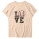 thumbnail image 1 of Blusas de Manga Corta para las Mujeres Divertido Impreso Cuello Redondo Tee, Vintage Humor Gráfico Blusas de Primavera para las Mujeres, 1 of 3