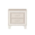 thumbnail image 3 of Mid Century Style Nightstand | Store Nighttime Items, Match Bedroom Decor | High - quality Velvet and Metal Materials | Easy to Clean and Keep in Good Condition, 3 of 6