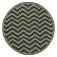 thumbnail image 4 of Alfresco Black/Rust 2'5" x 4'5" Modern Indoor/Outdoor Rectangle Area Rug, 4 of 11