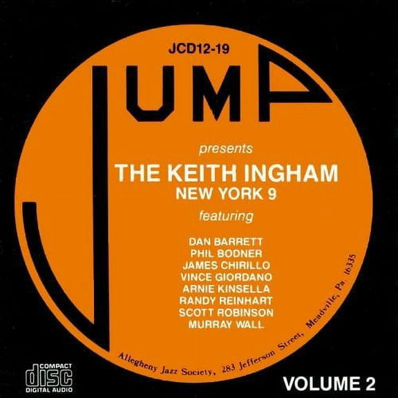 Keith Ingham - The Keith Ingham New York 9 Vol.2 - Music & Performance - CD