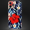 thumbnail image 4 of DesignSkinz Vivid Tropical Red Floral v1 Full-Body Skin Decal Wrap Cover for iPhone 16 Pro Max, 4 of 9