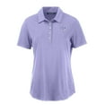 thumbnail image 2 of Women's Cutter & Buck Lavender Cincinnati Bengals Coastline Epic Comfort Eco Recycled Polo, 2 of 3