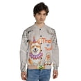 thumbnail image 4 of Trick or Treat Corgi Funny Mummy Cosplay Pumpkin Candy Basket All Over Print 3D Baseball Jacket Welsh Corgi Dog Lover Gifts Idea Bomber Jacket Softball - 12016, 4 of 6