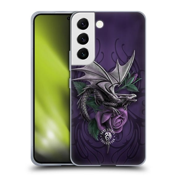 Head Case Designs Officially Licensed Anne Stokes Dragons 3 Beauty 2 Soft Gel Case Compatible with Samsung Galaxy S22 5G
